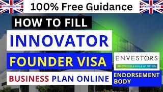 Innovator Founder Visa: Write a Winning Business Plan for Endorsing Bodies (Envestors) | RoboCop