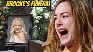 Brooke is killed after exposing Carter's plan The Bold and The Beautiful Spoilers