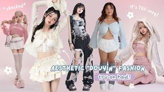 i try VIRAL "DOUYIN" clothes… *shocking*