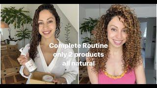 Complete Curly Hair Routine