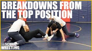 Breakdowns From The Top Position - The School of Wrestling Technique