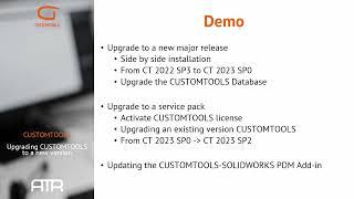 CUSTOMTOOLS Upgrade Webinar