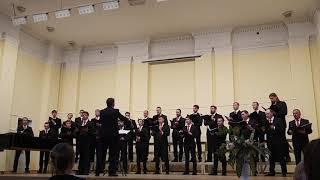 МУЖСКОЙ ХОР КАРЕЛИИ - Как-то ранним утром (р.н.п. в обр. Авенира Михайлова, соло - Андрей Черепанов)