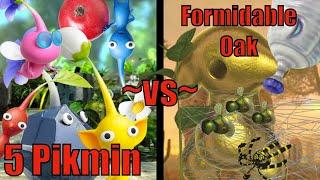 Pikmin 3 Deluxe Extinction Challenge - Starting Every Day with 1 Pikmin - 5 Pikmin vs The Final Area