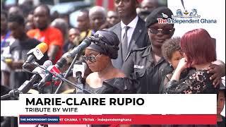 Christian Atsu: Tribute by wife, Marie-Claire Rupio