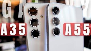 Samsung Galaxy A35 vs. A55: Welches solltest du kaufen ⁉️