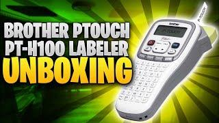 Brother PTouch PT-H100 Labeler Unboxing and... umm...