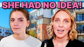 NOT what she expected!