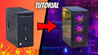 Turning an Office PC into a GAMING PC - How to Build a BUDGET HP ProDesk Gaming Computer