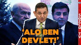 Devlet Bahçeli'den Bir Telefonda Selahattin Demirtaş'a! O Detayı Fatih Portakal Anlattı!