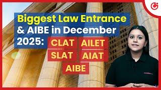 Four Major Law Entrance Exams in December 2025: CLAT, AILET, SLAT & AIAT, All You Need to Know