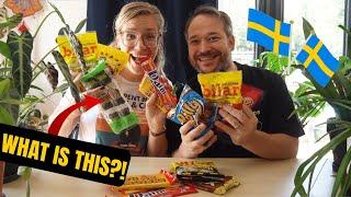 My American husband tries Swedish candy