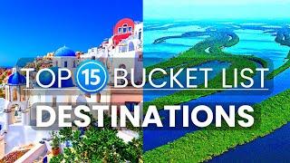 15 Best Bucket List Destinations Everyone Should Visit | Best Travel Destinations | Travel video