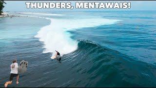 Surfing THUNDERS Wave in The Mentawais! (Swell MAGNET!)