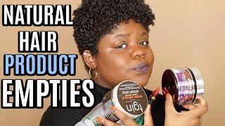 Natural Hair Product EMPTIES !!