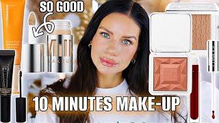 GRWM  NEW PRODUCTS | 10 Minuten Natural ALLTAGSMAKEUP | Milk makeup | Clinique | Tahmina Savci