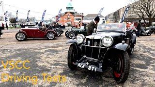 VSCC Driving Tests at Brooklands 2025.  The Interviews.