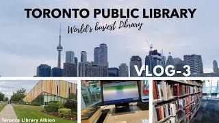 Toronto Public Library Vlog-3| Daily Vlog|