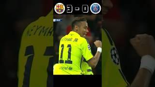 Barcelona vs PSG | ucl 2014-15 | highlights | #messi #neymar