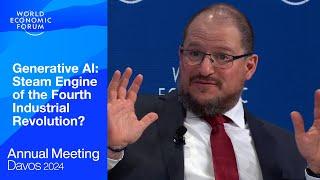 Generative AI: Steam Engine of the Fourth Industrial Revolution? | Davos 2024 | World Economic Forum