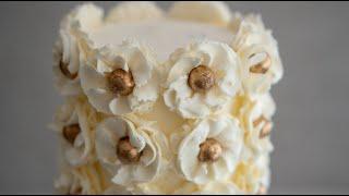 Floral Piping Tip Cake Tutorial- Rosie's Dessert Spot