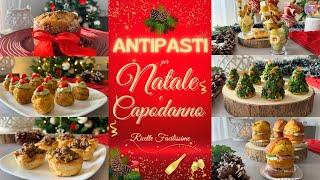  ANTIPASTI di Natale 2024 FACILI E VELOCI || Ricette Sfiziose Facili da Preparare in Anticipo