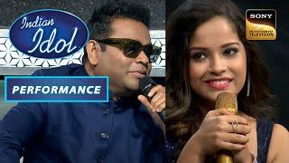 Indian Idol Season 13 | Senjuti की "Kabhi Neem Neem" गाने को मिली A R Rahman की तारीफ़ | Performance