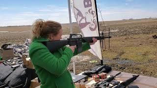 Ashley and Brownells Retro Rifle