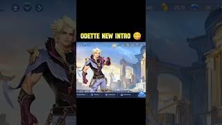 Odette new intro  #shorts #mlbb #odette