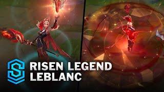 Risen Legend LeBlanc Skin Spotlight - Pre-Release - PBE Preview - League of Legends