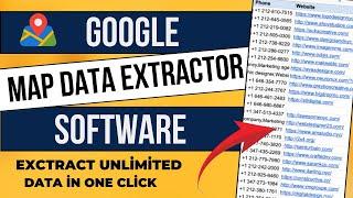 Google Maps Data Scraper 2024 - Extract All Business Data