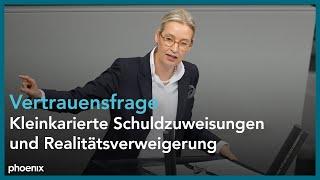 Rede von Alice Weidel zur Vertrauensfrage von Olaf Scholz am 16.12.24