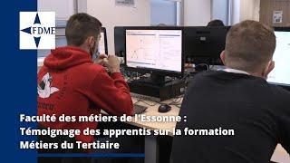 [Témoignages] Faculté des Métiers de l'Essonne | Formations Métiers du Tertiaire du site de Massy