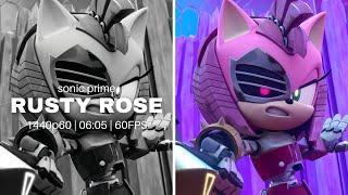 Rusty Rose (Sonic Prime Season 3) || Clips For Edits || [4K/60FPS]