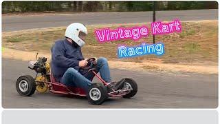 #372 Vintage 1962 McCulloch Go Kart Racing On Back Yard Track !!!