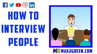 How To Interview People | MaxiAspie