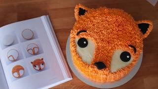 Kawaii fox cake tutorial