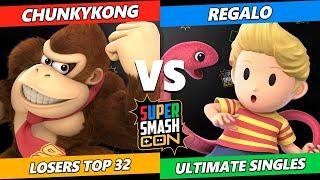 SSC 2022 Top 32 - Regalo (Lucas) Vs. ChunkyKong (DK) Smash Ultimate Tournament