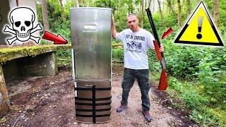 Wieviele WAFFEN überlebt ein XXL KÜHLSCHRANK?