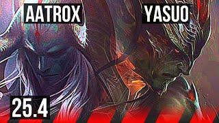 AATROX vs YASUO (TOP) | KR Diamond | 25.4