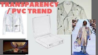 Transparency Trend - PVC Bags and Clothing