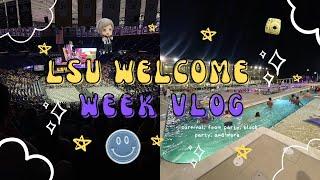 LSU Welcome Week Vlog 2023 edition