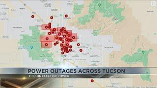 More than 25,000 estimated TEP customers without power after major storm in Tucson