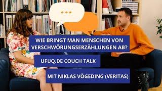 ufuq.de Couch Talk mit Niklas Vögeding (veritas, Beratung für Betroffene von Verschwörungstheorien)