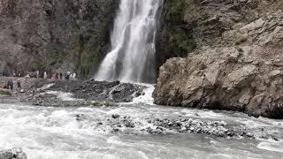 Manthoka waterfall skardu the longest waterfall of Pakistan