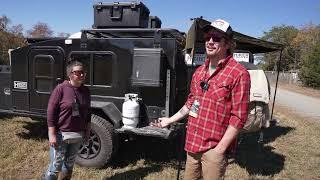 Living Out of a Hiker Trailer Full Time