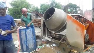 Concrete mixture machine in Bangladesh