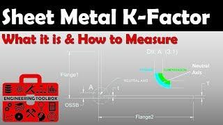 Sheet Metal K-Factor (What it is & How to Measure)