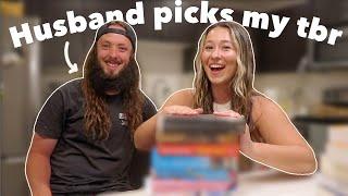 Husband chooses the books I'll read in June  *June Tbr*