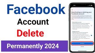 Facebook Account Delete Kaise Kare | How To Delete Facebook Account Permanently